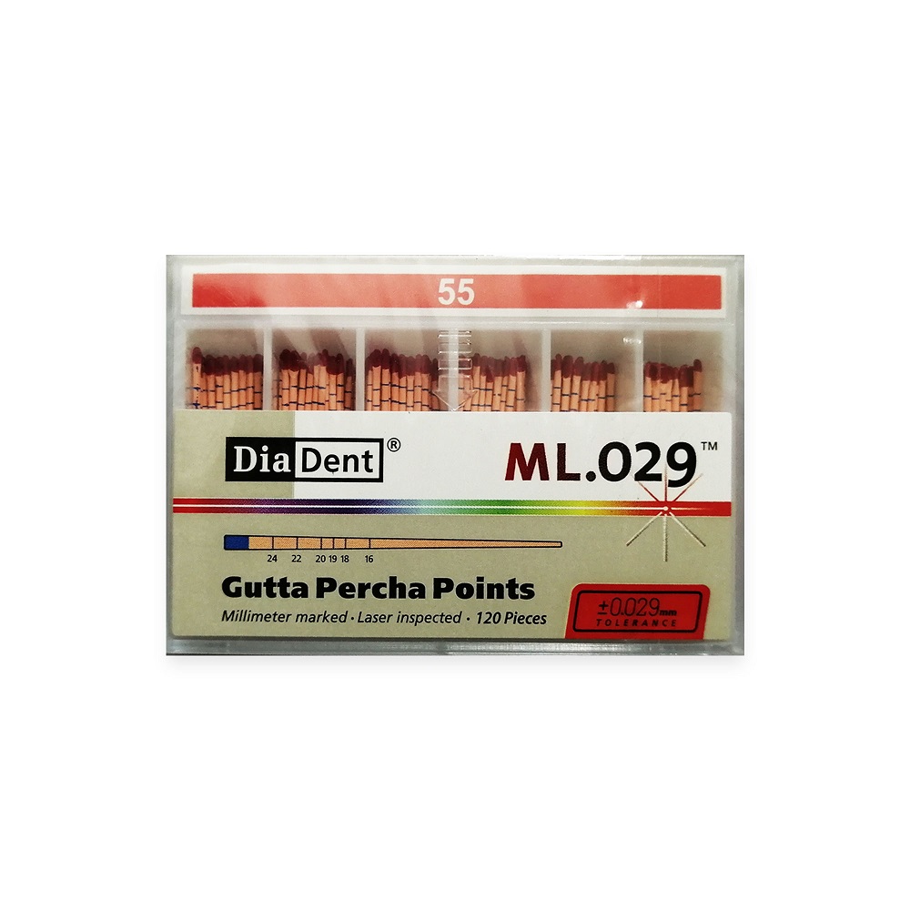 Diadent Gutta Percha Point 2% GP Point #45